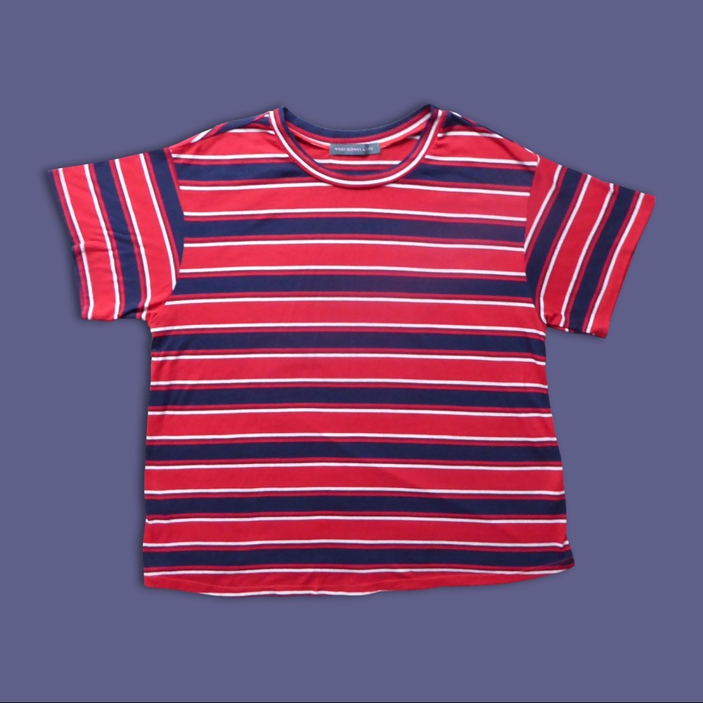 West Coast Love Striped T-Shirt